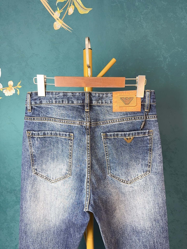 ブランドジーンズ素材ディテール